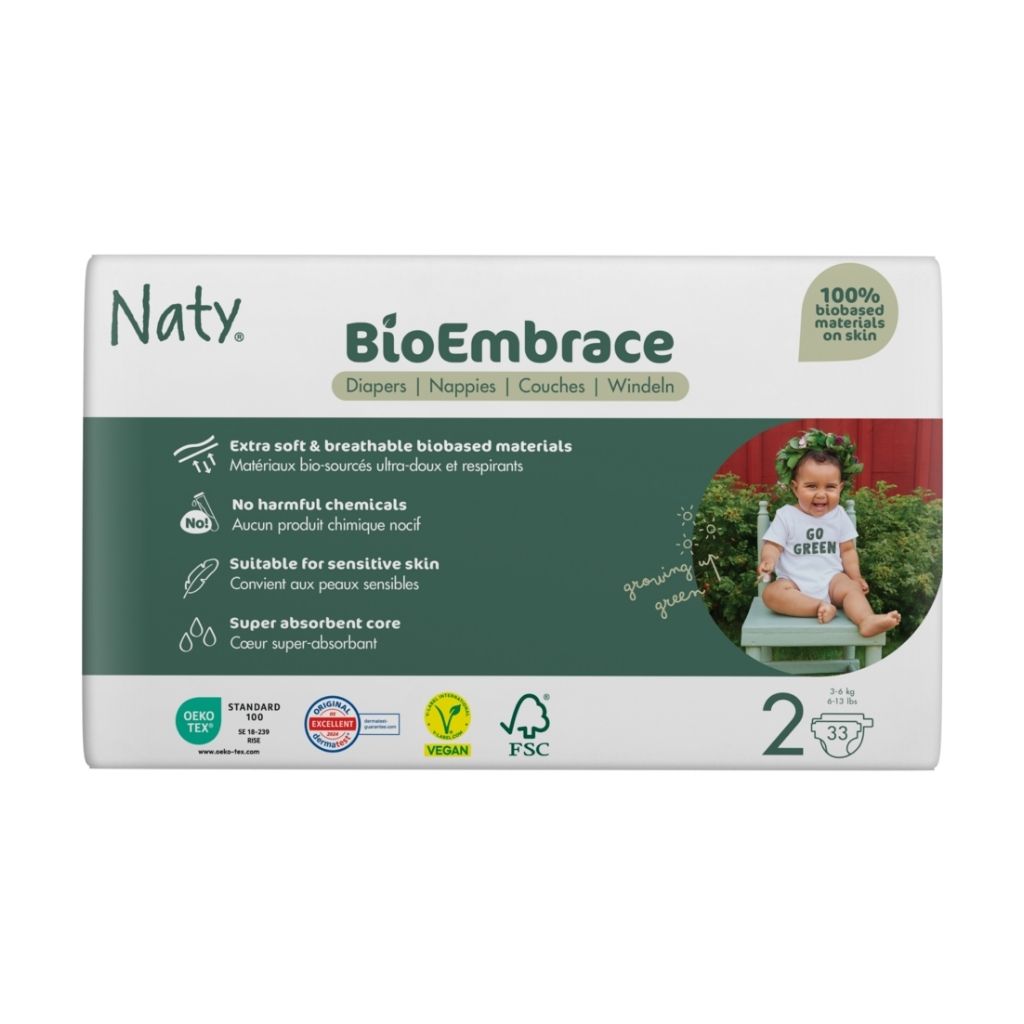Couches Bioembrace Taille 2 Naty - La Boite à Grains