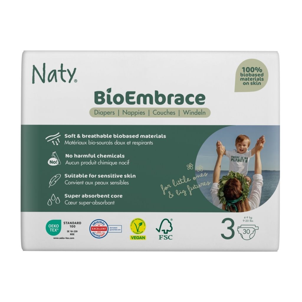 Couches Bioembrace Taille 3 Naty - La Boite à Grains