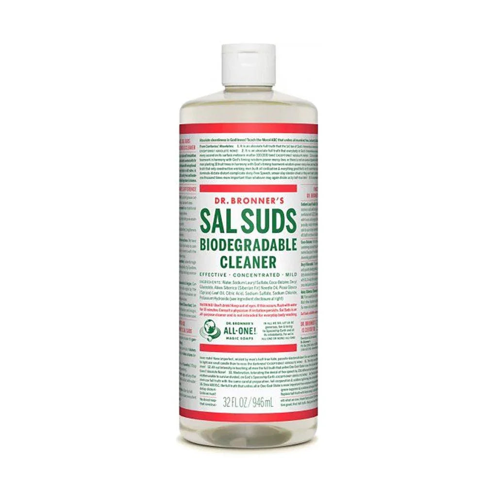 Nettoyant Biodégradable Sal Suds Dr. Bronner's - La Boite à Grains