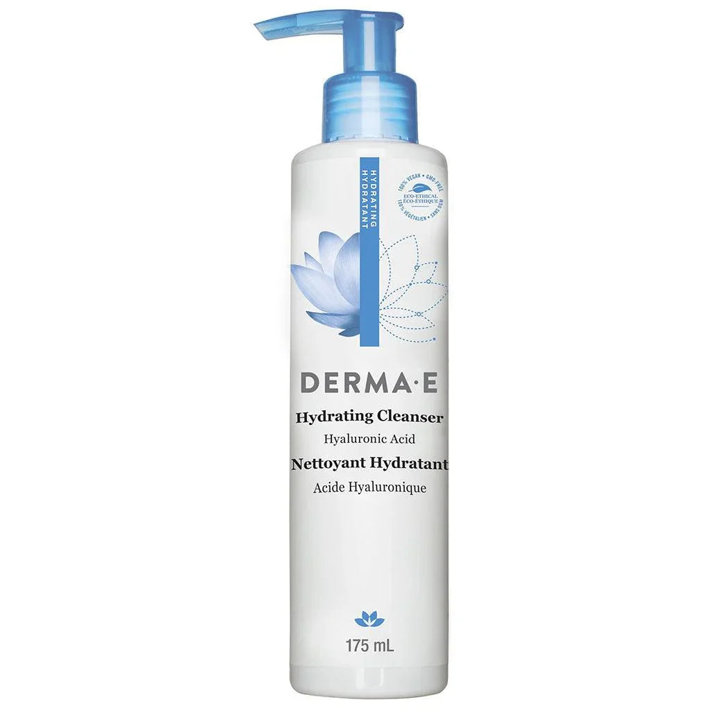 Nettoyant Hydratant Acide Hyaluronique Derma E - La Boite à Grains