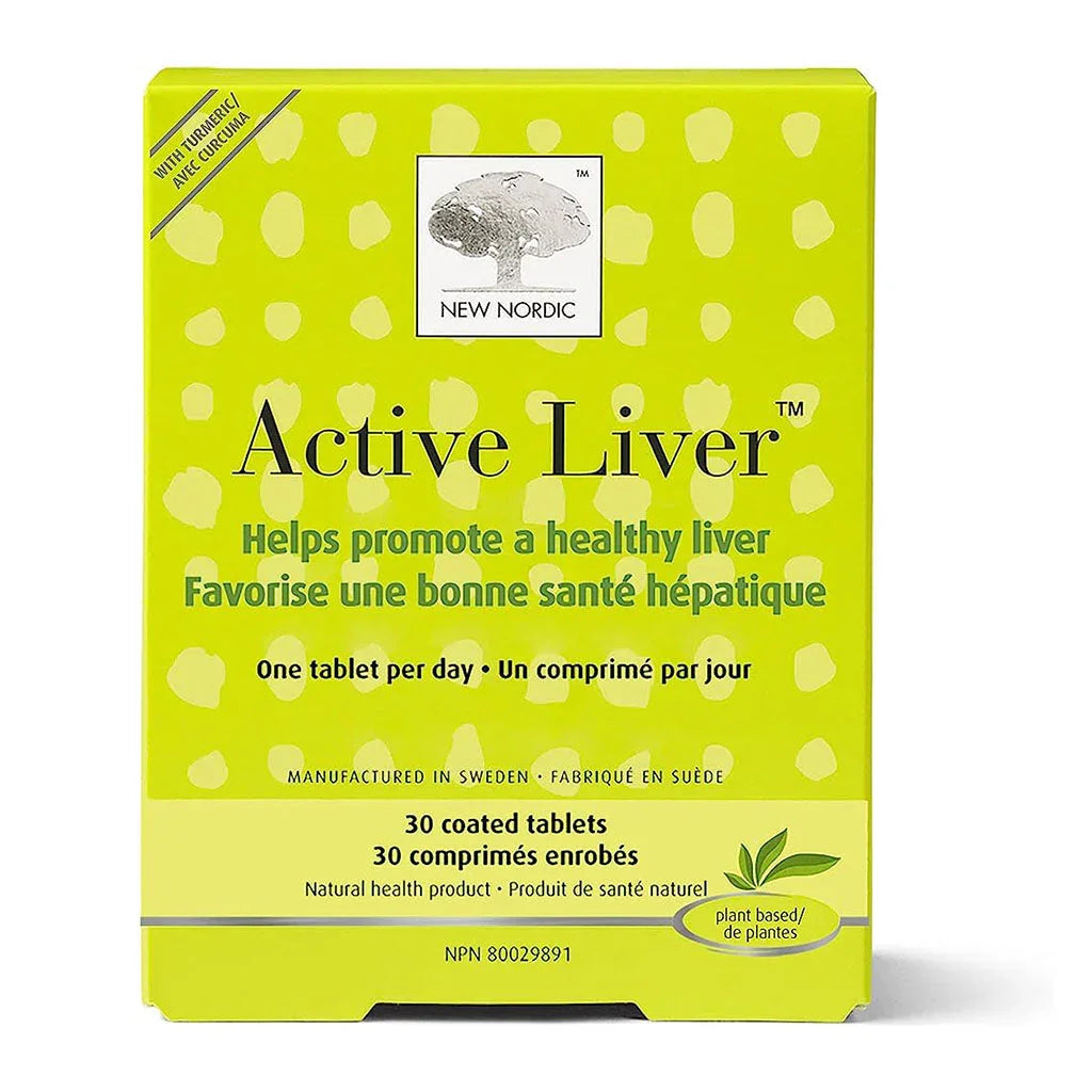 new nordic active liver 30 coated tablets