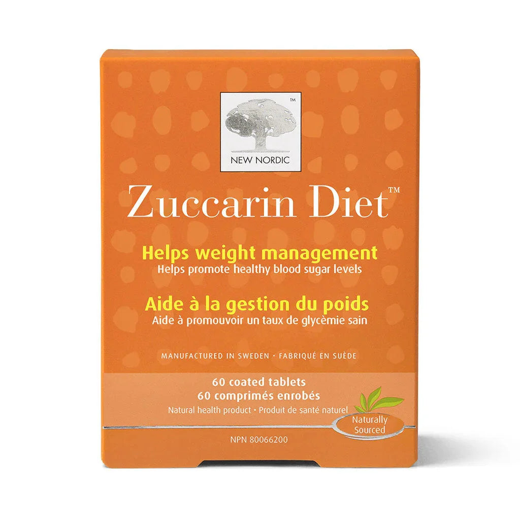 new nordic zuccarin diet weight management 60 coated tablets