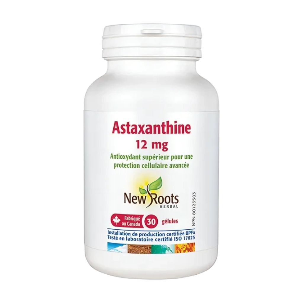 astaxanthine 12 mg New Roots Herbal - La Boite à Grains