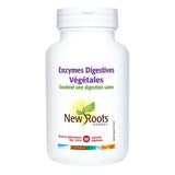 New Roots Herbal Digestive Enzymes (Plant-Based) 60 Vegetarian Capsules - La Boite à Grains
