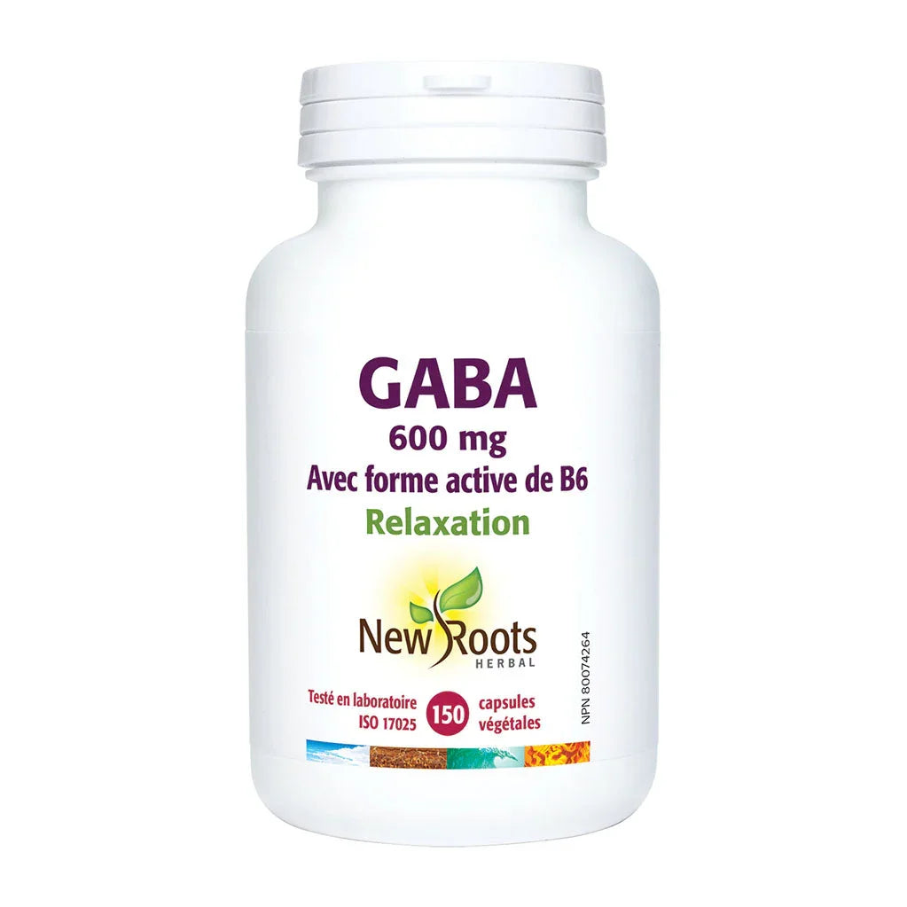 gaba with active form of B6 New Roots - La Boite à Grains