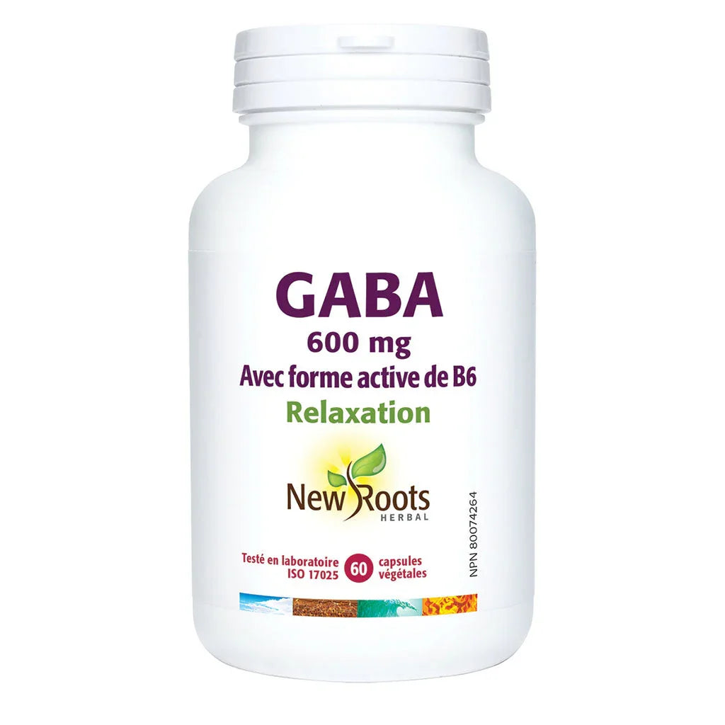 gaba with active form of B6 New Roots - La Boite à Grains