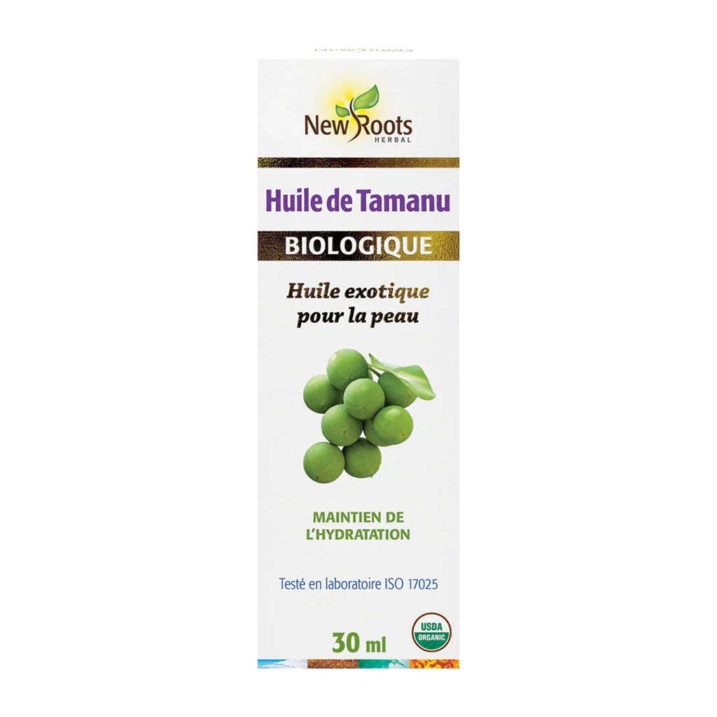 new roots herbal huile de tamanu biologique 30 ml
