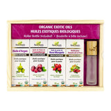 organic exotic oils New Roots box - La Boite à Grains