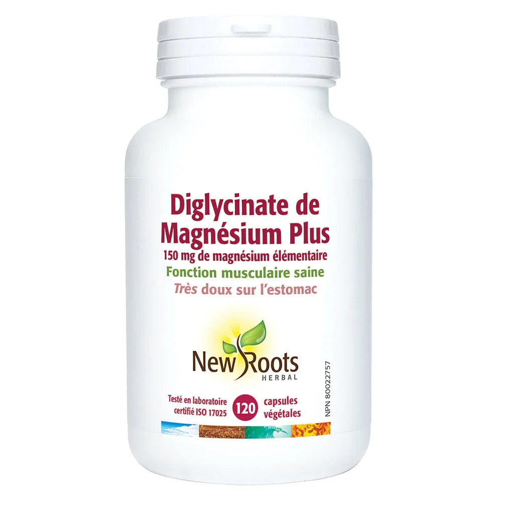 magnesium bisglycinate plus New Roots - La Boite à Grains