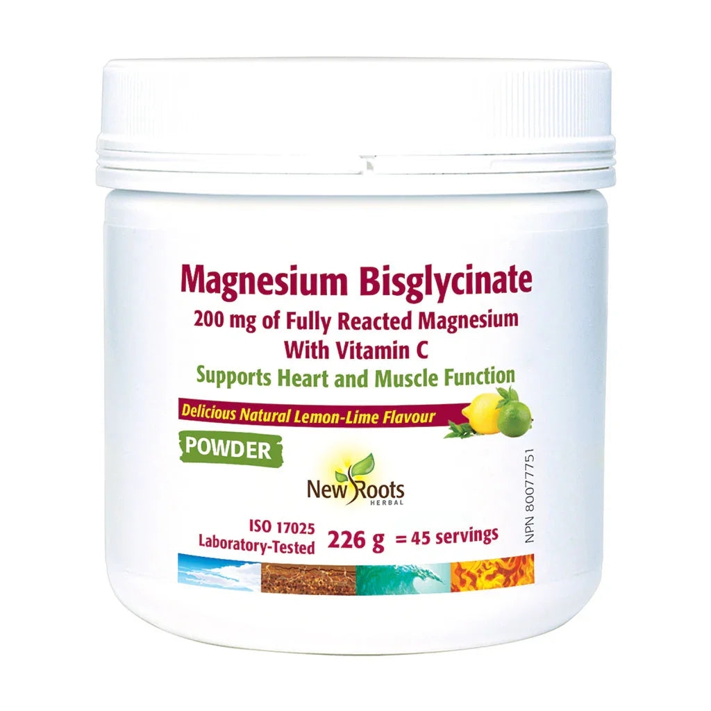 Magnesium bisglycinate New Roots Herbal - La Boite à Grains