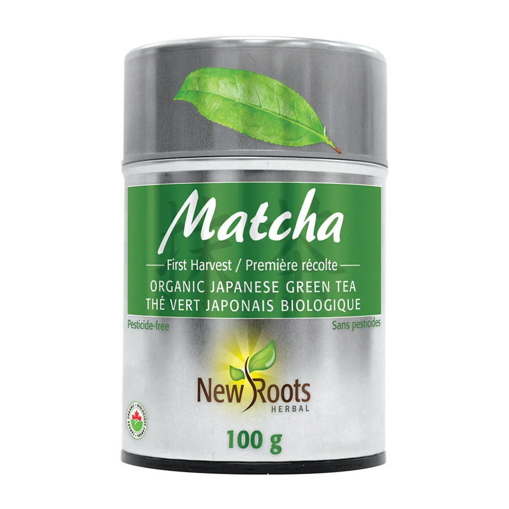 new roots herbal matcha organic green tea 100 g