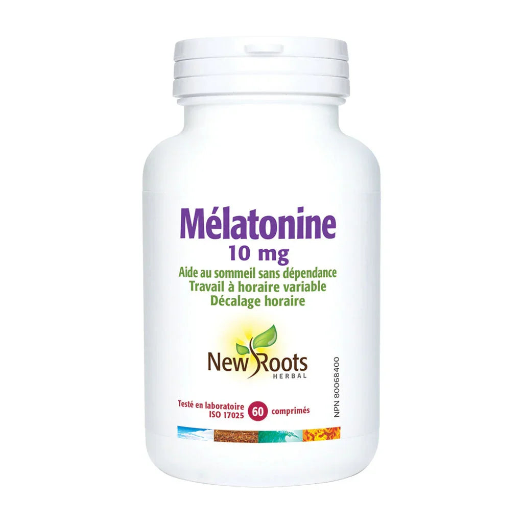 new roots herbal melatonin 10 mg 60 tablets