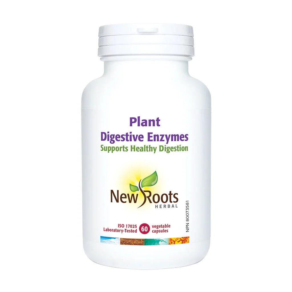 New Roots Herbal Plant Digestive Enzymes - La Boite à Grains