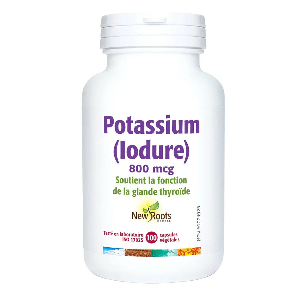 new roots herbal potassium iodide 800 mcg 100 vegetable capsules