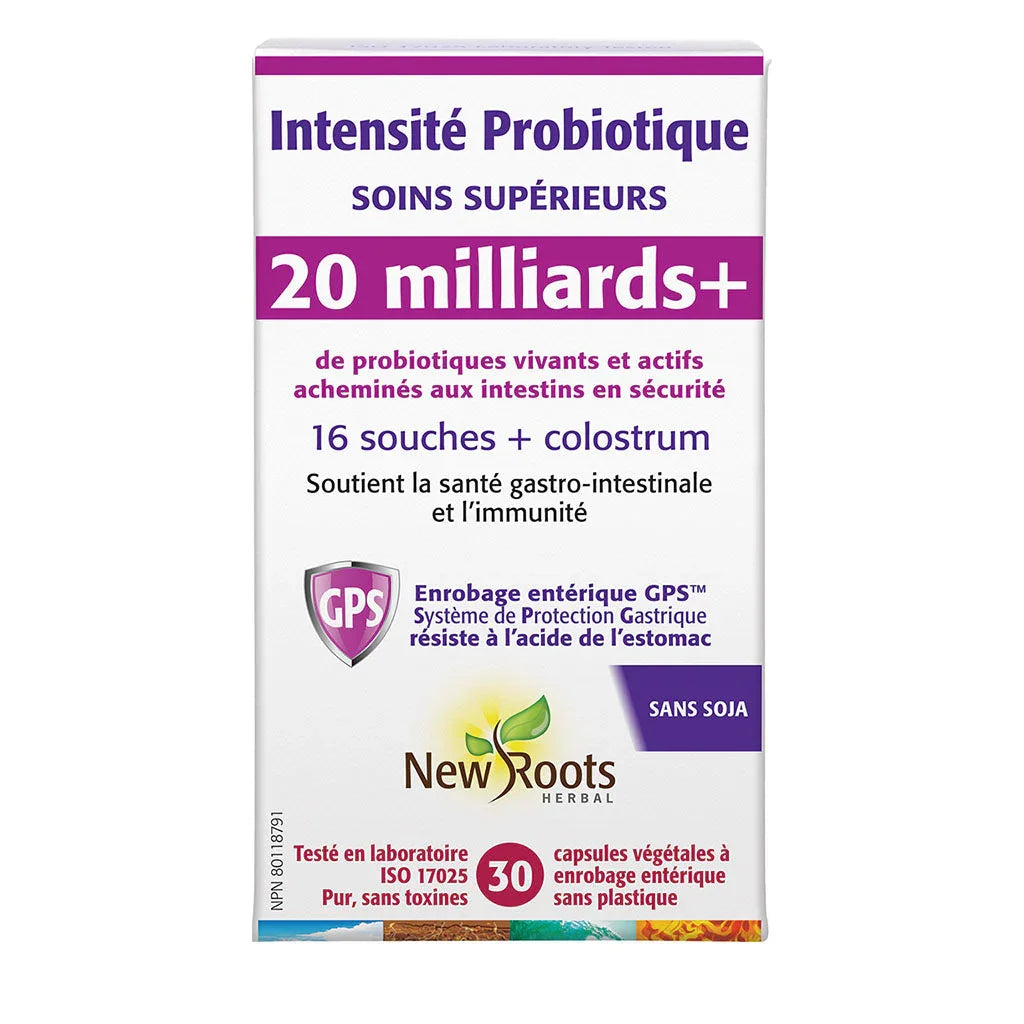 New Roots probiotic intensity - La Boite à Grains