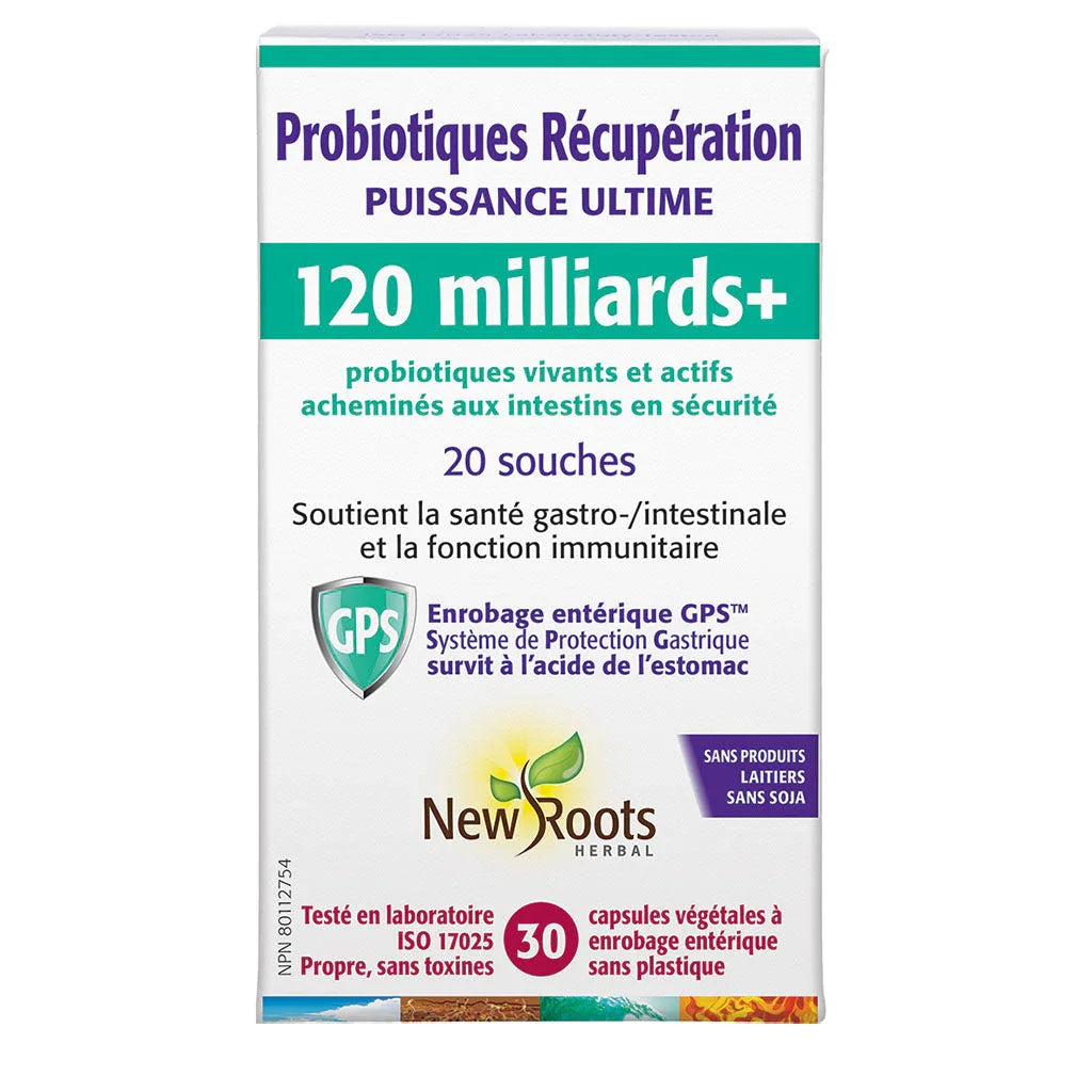 probiotiques récupération New Roots - La Boite à Grains