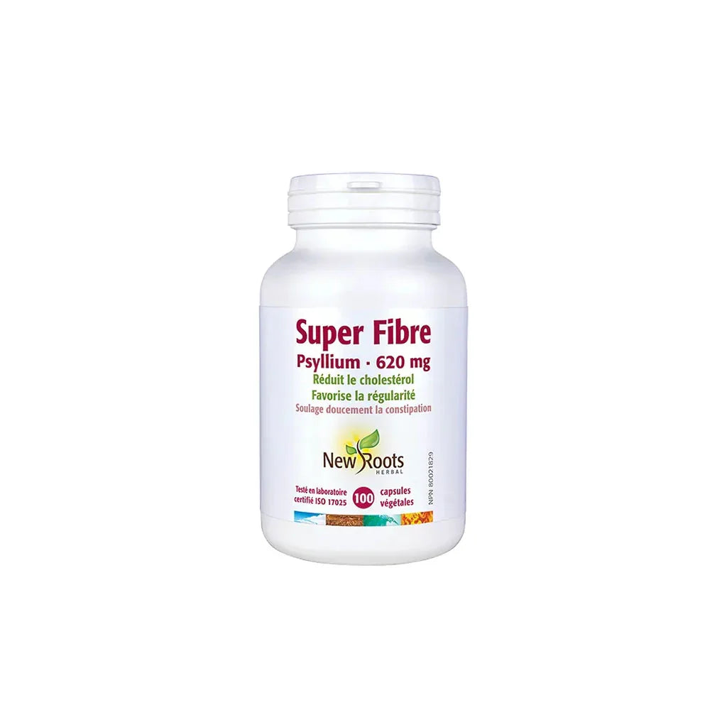 Super Fibre Psyllium New Roots Herbal - La Boite à Grains