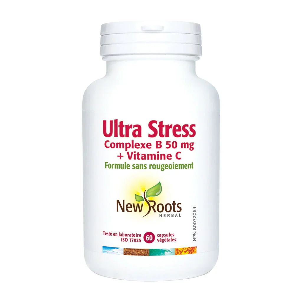 new roots herbal ultra stressb 50 mg vitamin c 60 vegetable capsules