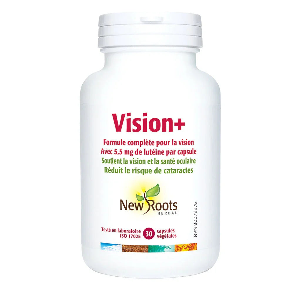 new roots herbal vision plus 30 capsules végétales