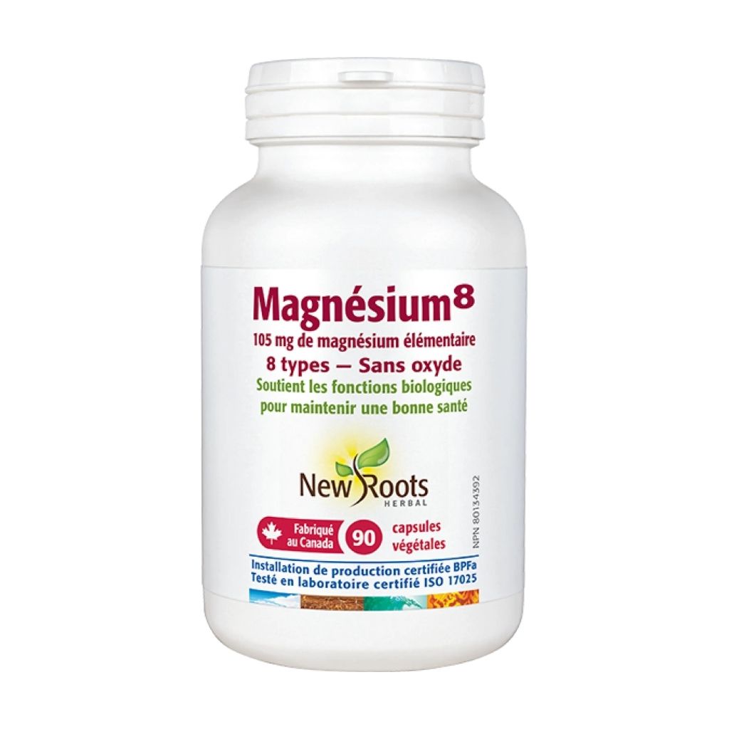 Magnésium⁸ New Roots Herbal - La Boite à Grains