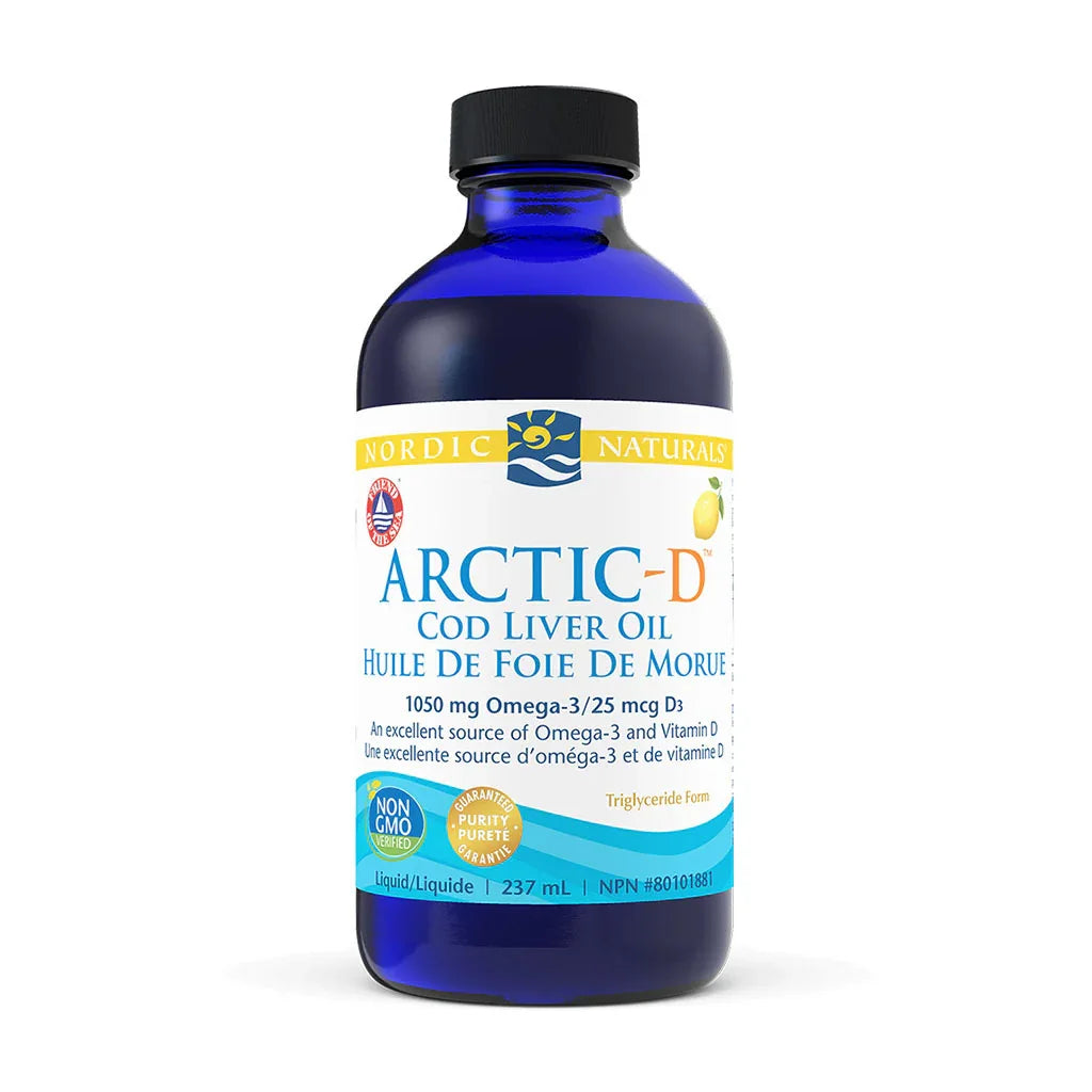 Arctic-D Lemon Cod Liver Oil - La Boite à Grains