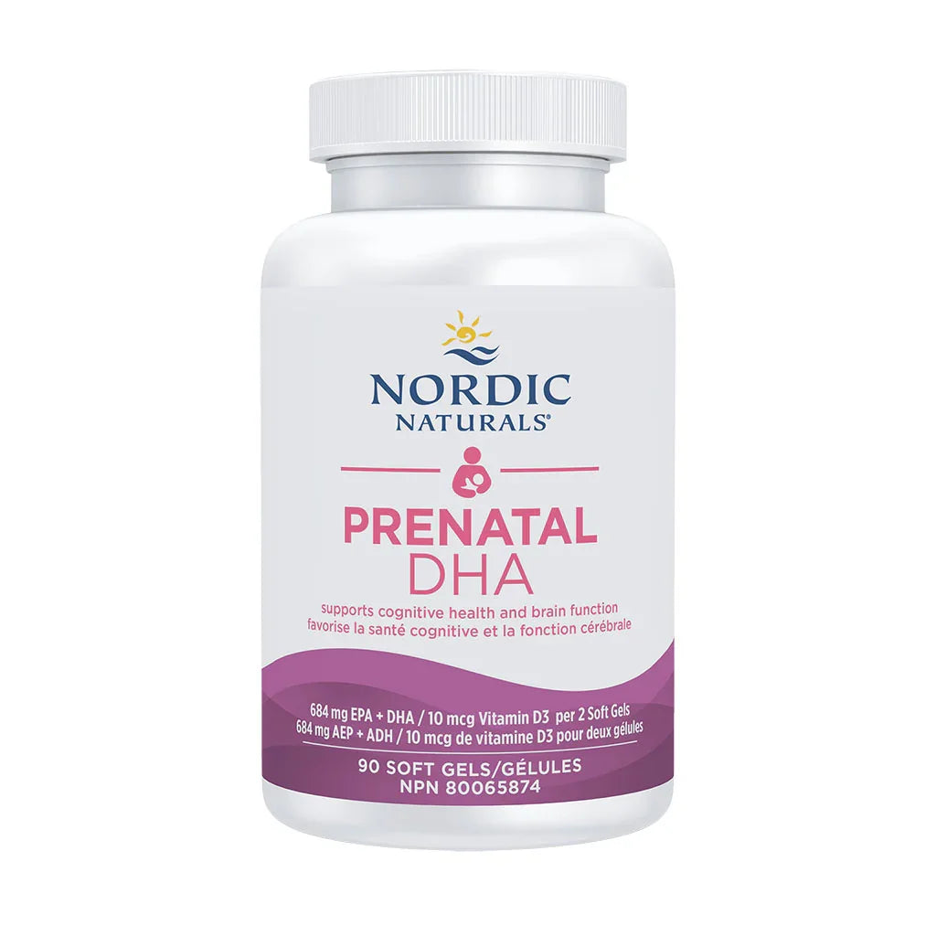 prenatal DHA Nordic Naturals - La Boite à Grains
