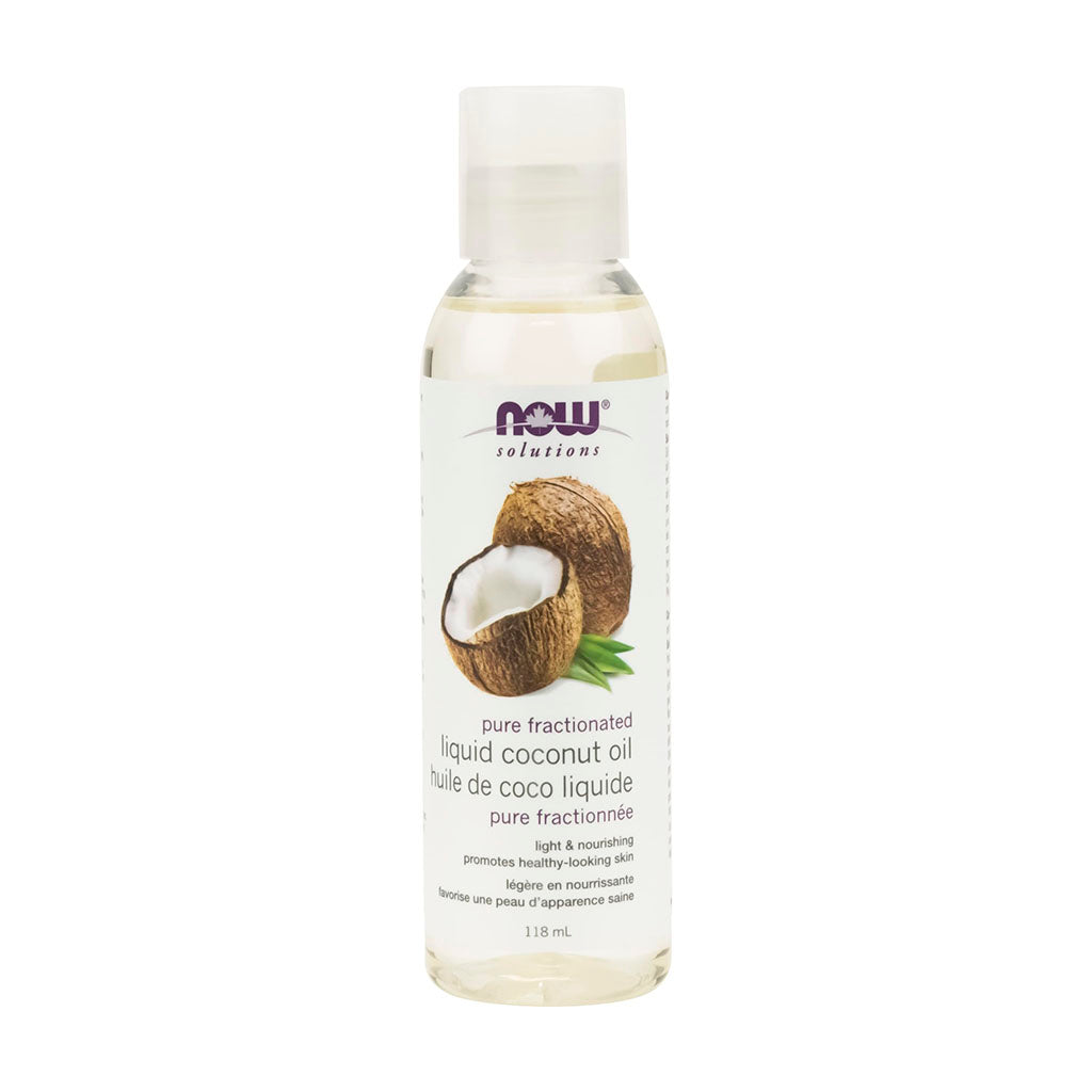 huile de coco liquide Now - La Boite à Grains