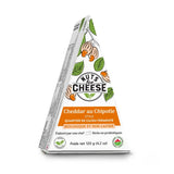 quartier de cajou fermenté Cheddar au chipotle Nuts for Cheese - La Boite à Grains