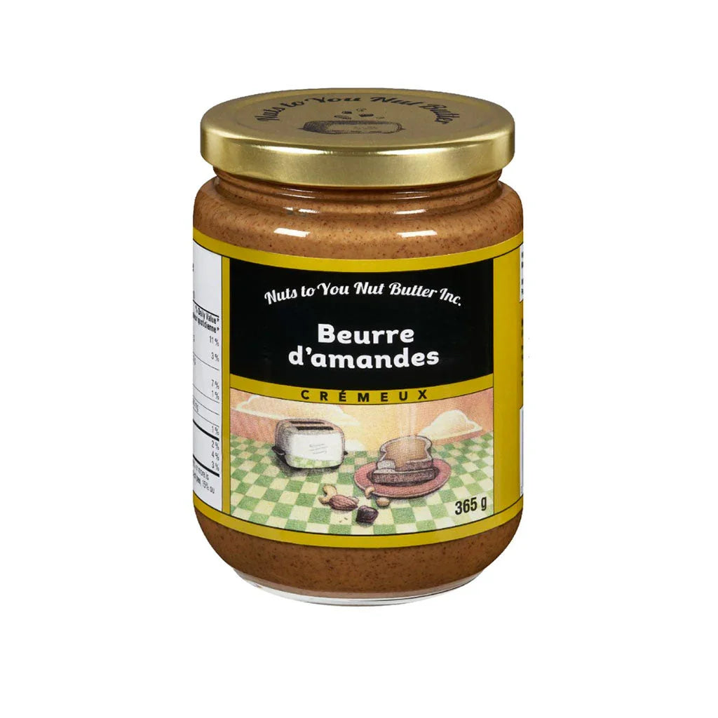 nuts to you creamy almond butter 365 g