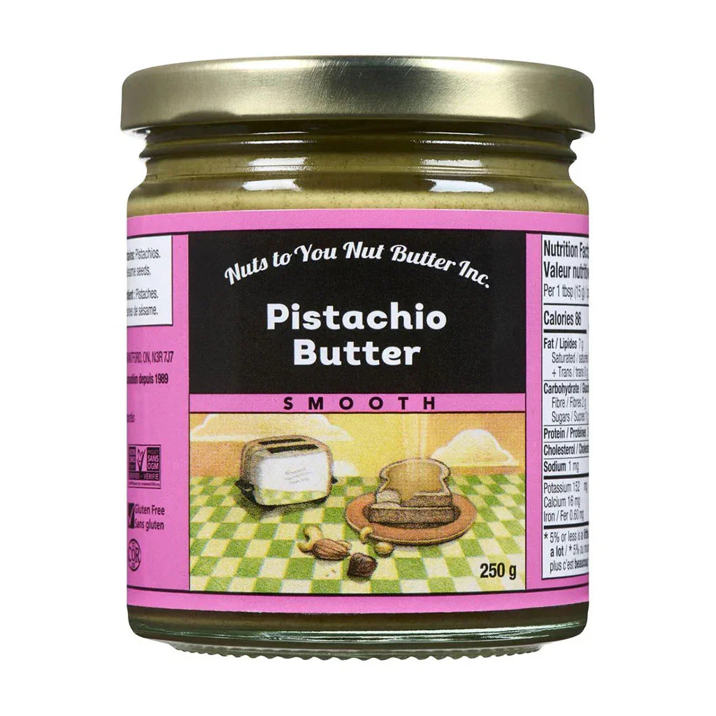 Nuts to You pistachio butter - La Boite à Grains