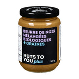 organic mixed nut butter + seeds Nuts to You - La Boite à Grains