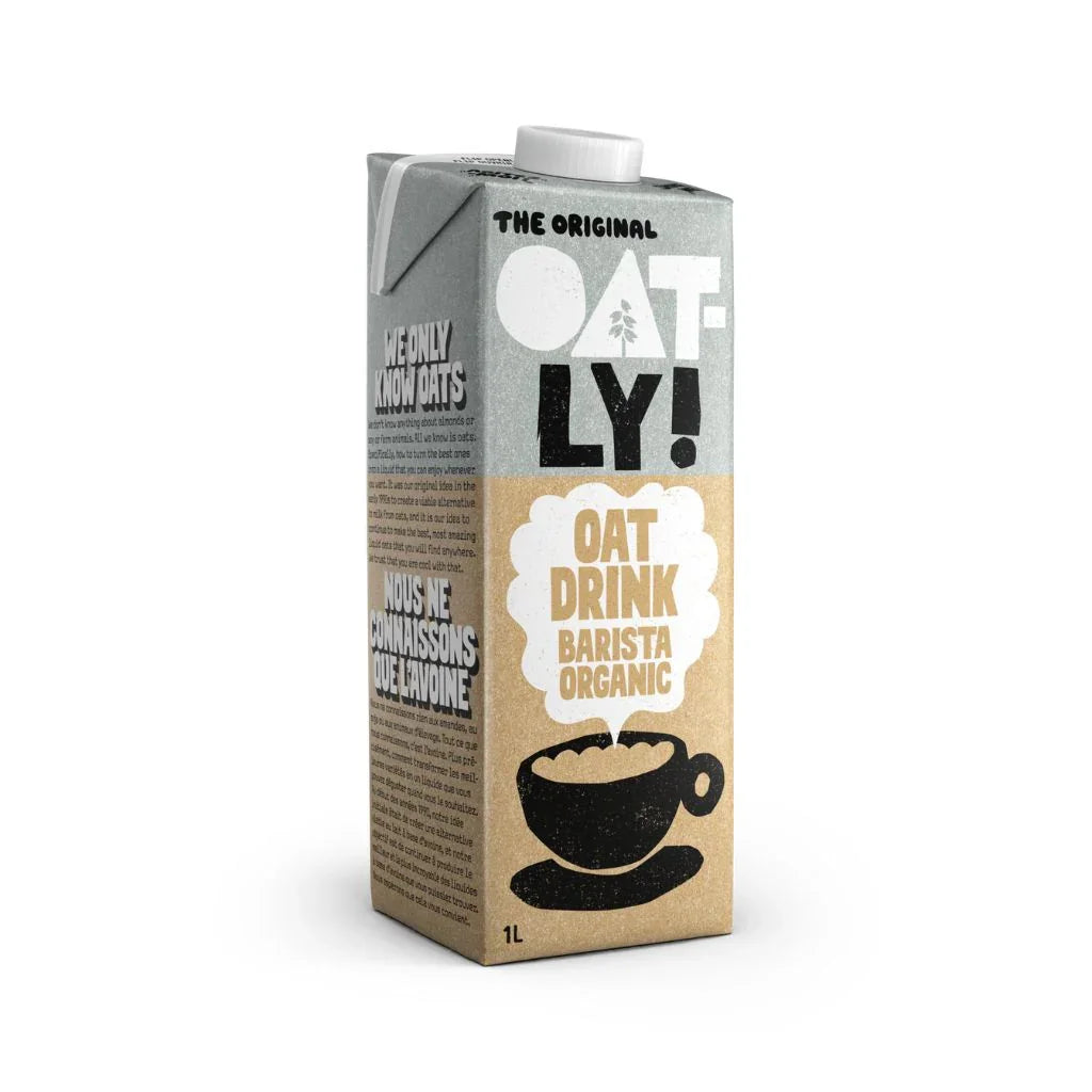 boisson d'avoine barista biologique Oatly - La Boite à Grains