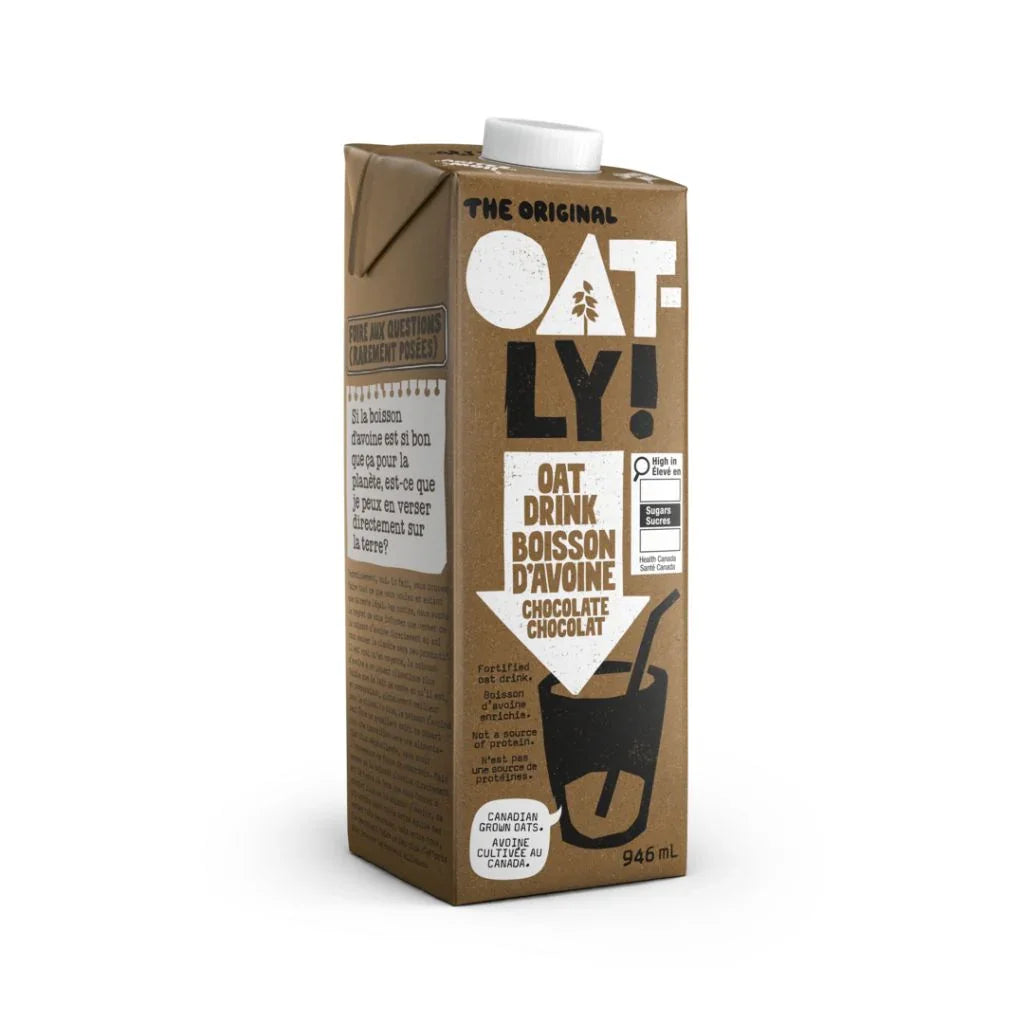 Oatly chocolate oat drink The Original - La Boite à Grains
