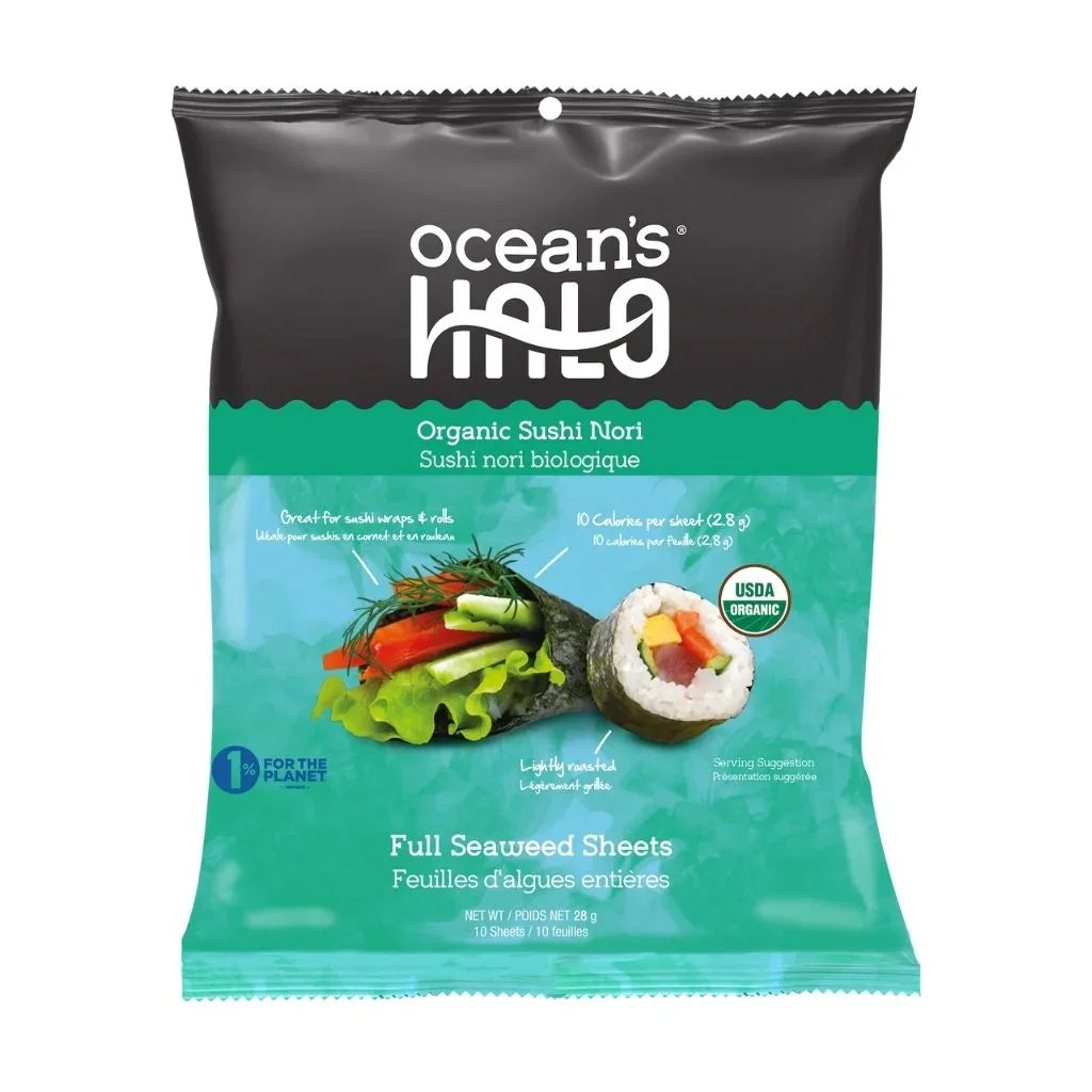 sushi nori biologique Ocean's Halo - La Boite à Grains