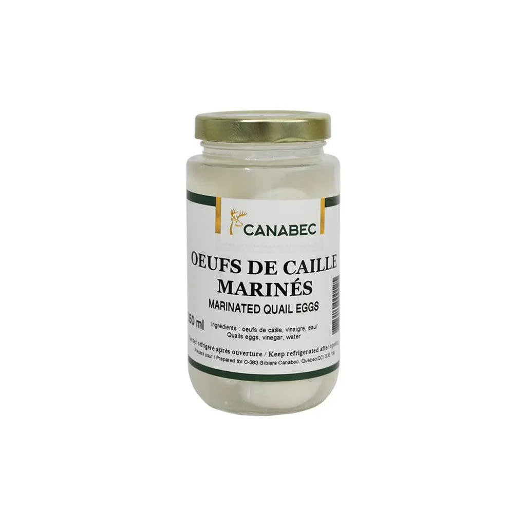 Oeufs de Caille Marinés Canabec - La Boite à Grains