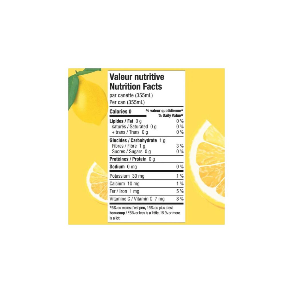 limonade pétillante citron Oflore - La Boite à Grains