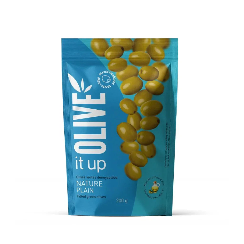 pitted green olives Olive It Up - La Boite à Grains