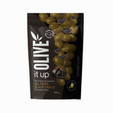 olives vertes dénoyautées ail noir Olive It Up - La Boite à Grains