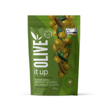 pitted green olives Gherkins, dill and jalapeno Olive It Up - La Boite à Grains
