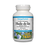 OmegaFactors Natural Factors Organic Linseed Oil - La Boite à Grains