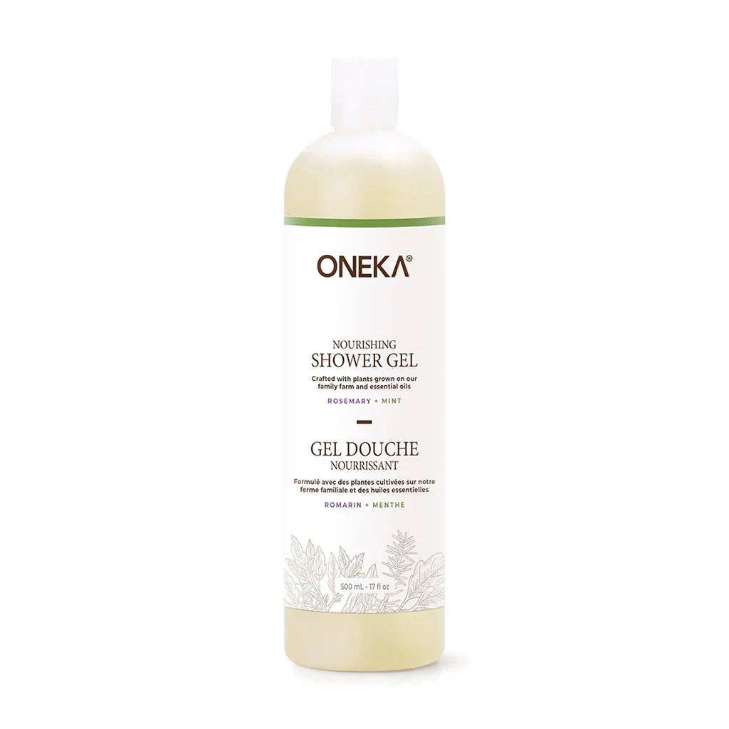 Oneka rosemary and mint shower gel - La Boite à Grains