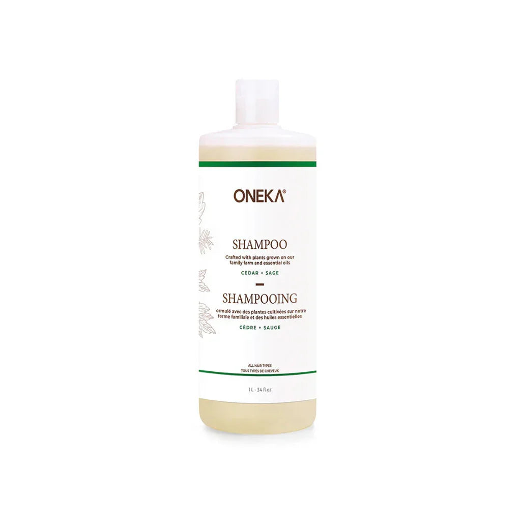 shampoing cèdre sauge Oneka - La Boite à Grains