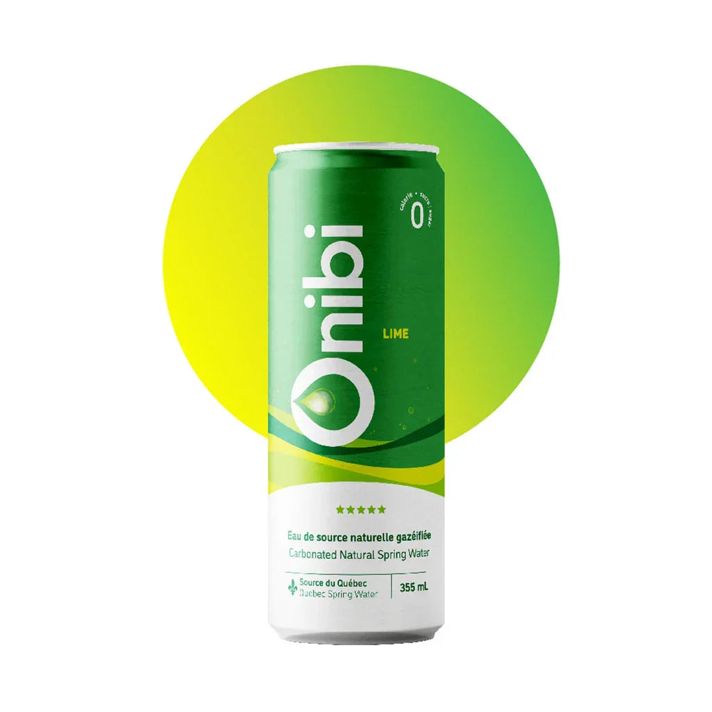 Onibi lime carbonated spring water - La Boite à Grains