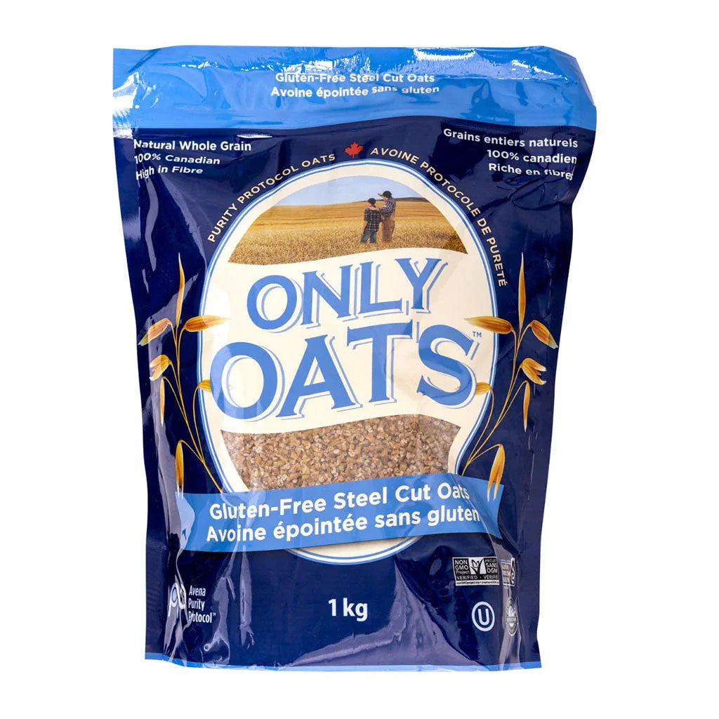 only oats gluten free steel cut oats - La Boite à Grains