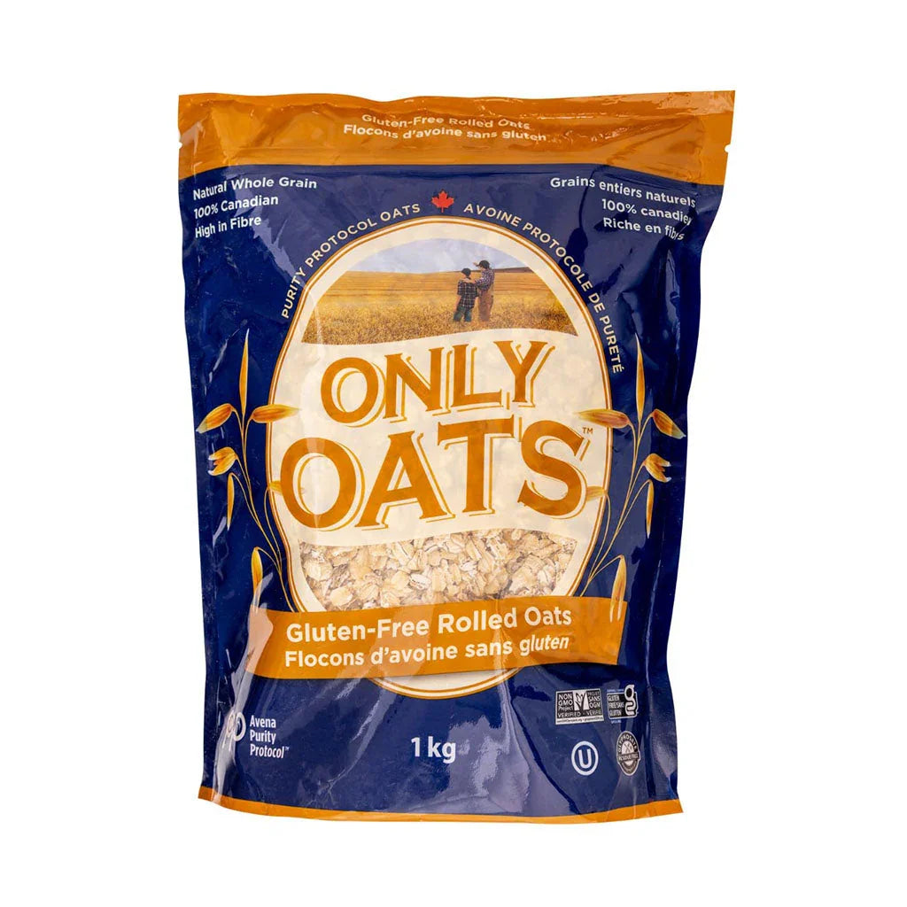 flocons d'avoine sans gluten Only Oats - La Boite à Grains