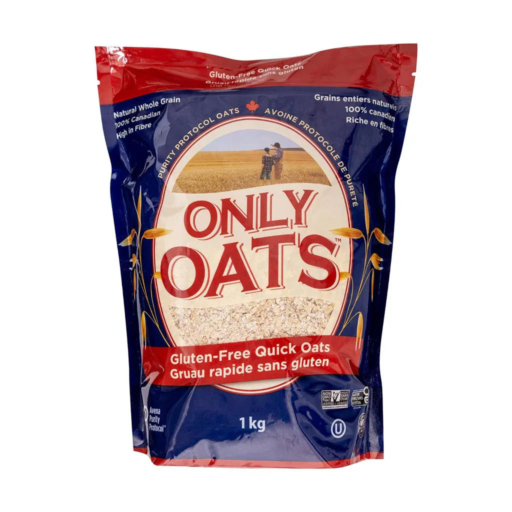 only oats gluten free quick oatmeal - La Boite à Grains