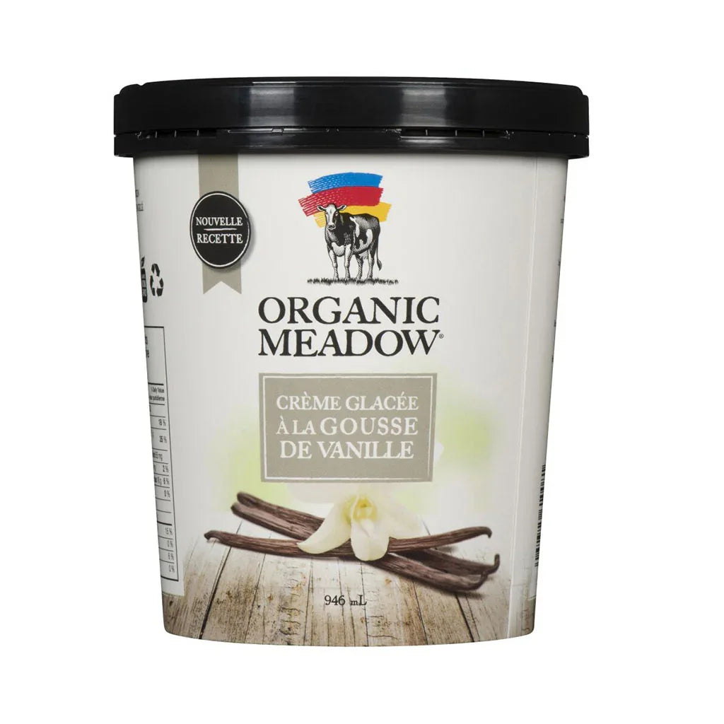 Organic Meadow Vanilla Bean Ice Cream - La Boite à Grains