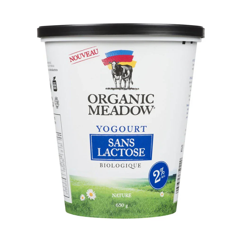 Organic Meadow organic lactose-free yogurt - La Boite à Grains