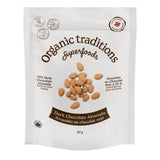 amandes au chocolat noir biologiques Organic Traditions - La Boite à Grains