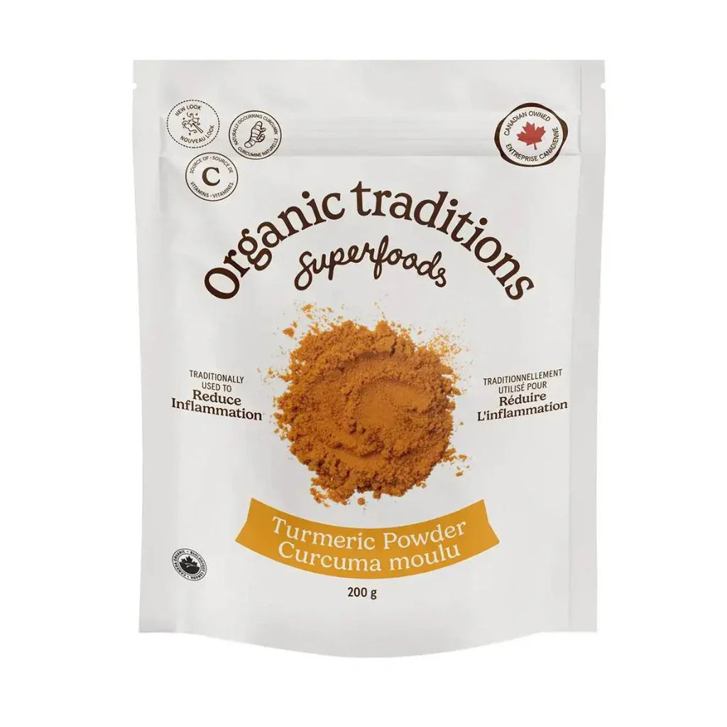 curcuma moulu biologique Organic Traditions - La Boite à Grains